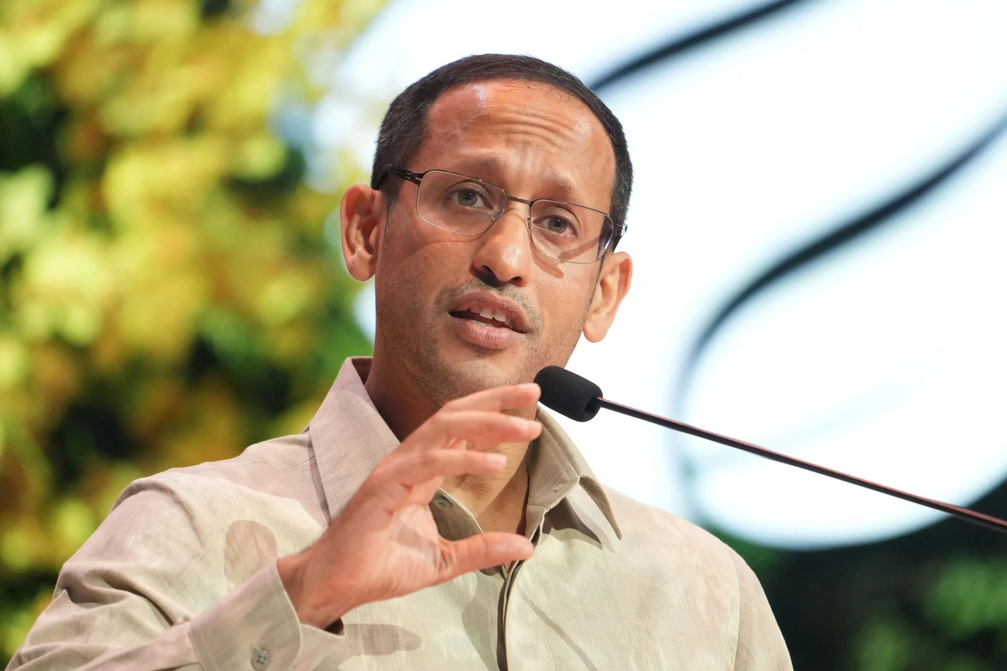Indonesia’s former education minister Nadiem Makarim