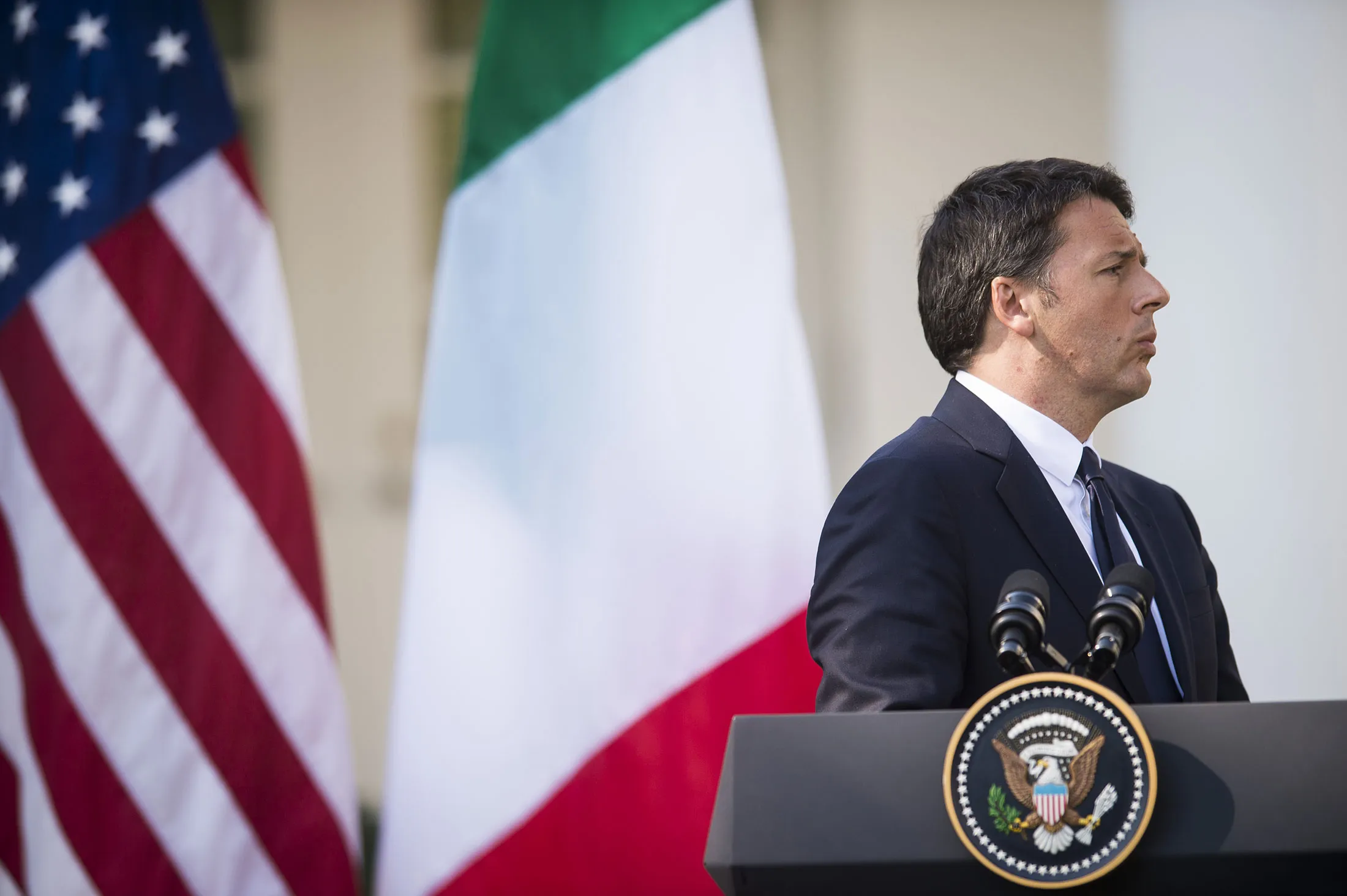 Italian Prime Minister Matteo Renzi in Washington on Oct. 18.
