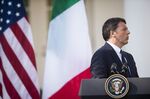 Italian Prime Minister Matteo Renzi in Washington on Oct. 18.
