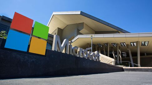 The Visitor's Center at Microsoft Headquarters campus in Redmond, Washington.