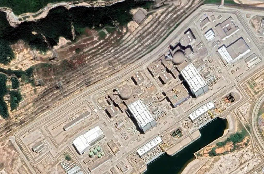 The Taishan nuclear power plant in southern China.