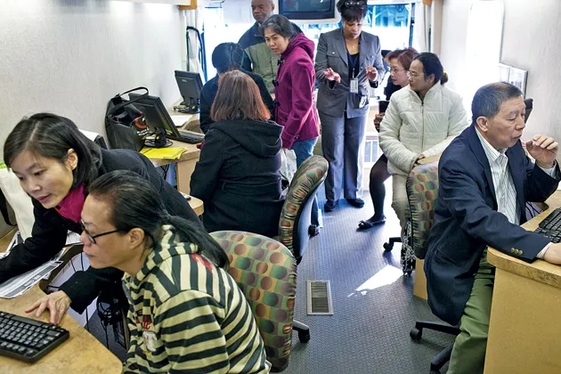 Inside Washington's Mobile One-Stop Career Center