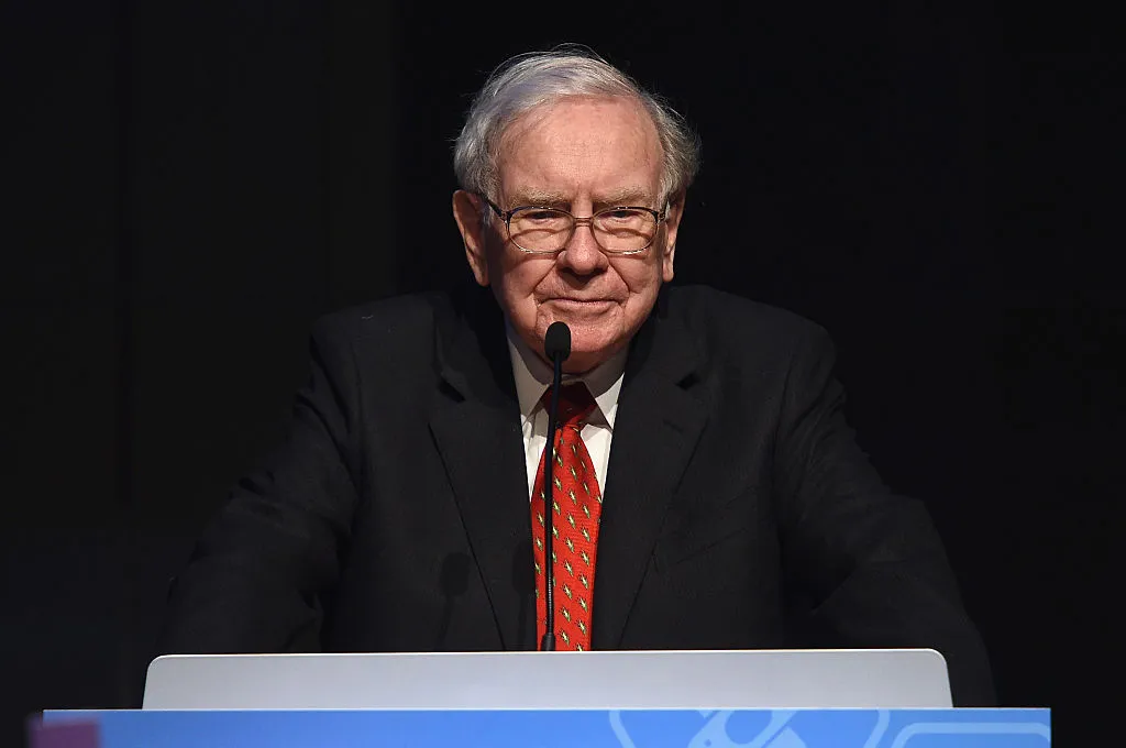 Warren Buffett, unusually mum.