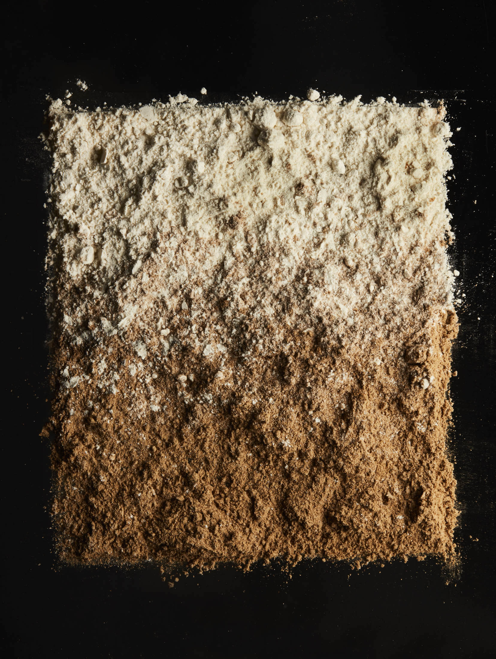 A gradation of grano arso.