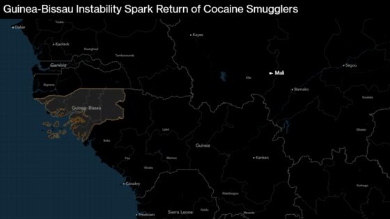 Cocaine Smugglers May Cash in on Guinea-Bissau Politics Feud