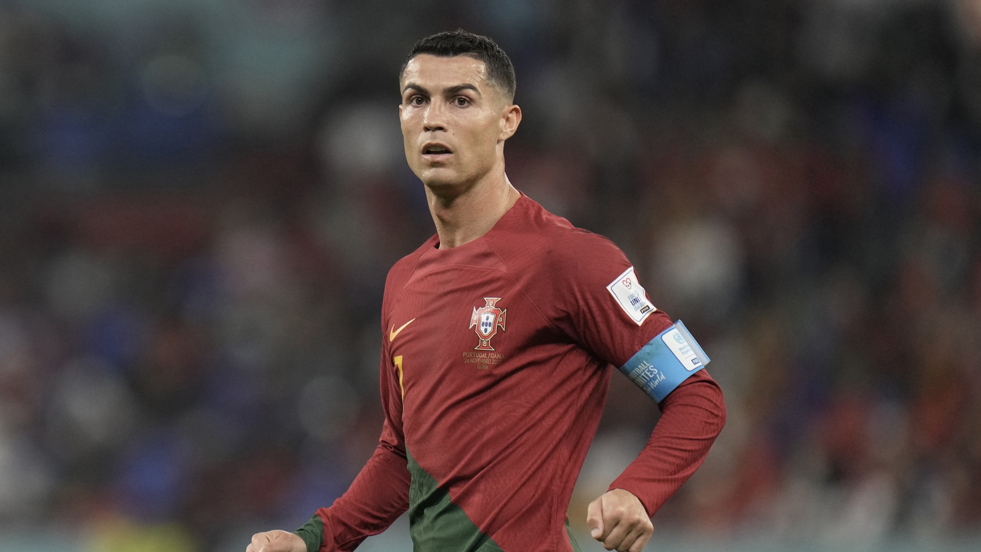 Cristiano Ronaldo marca duas vezes por Portugal e se torna o