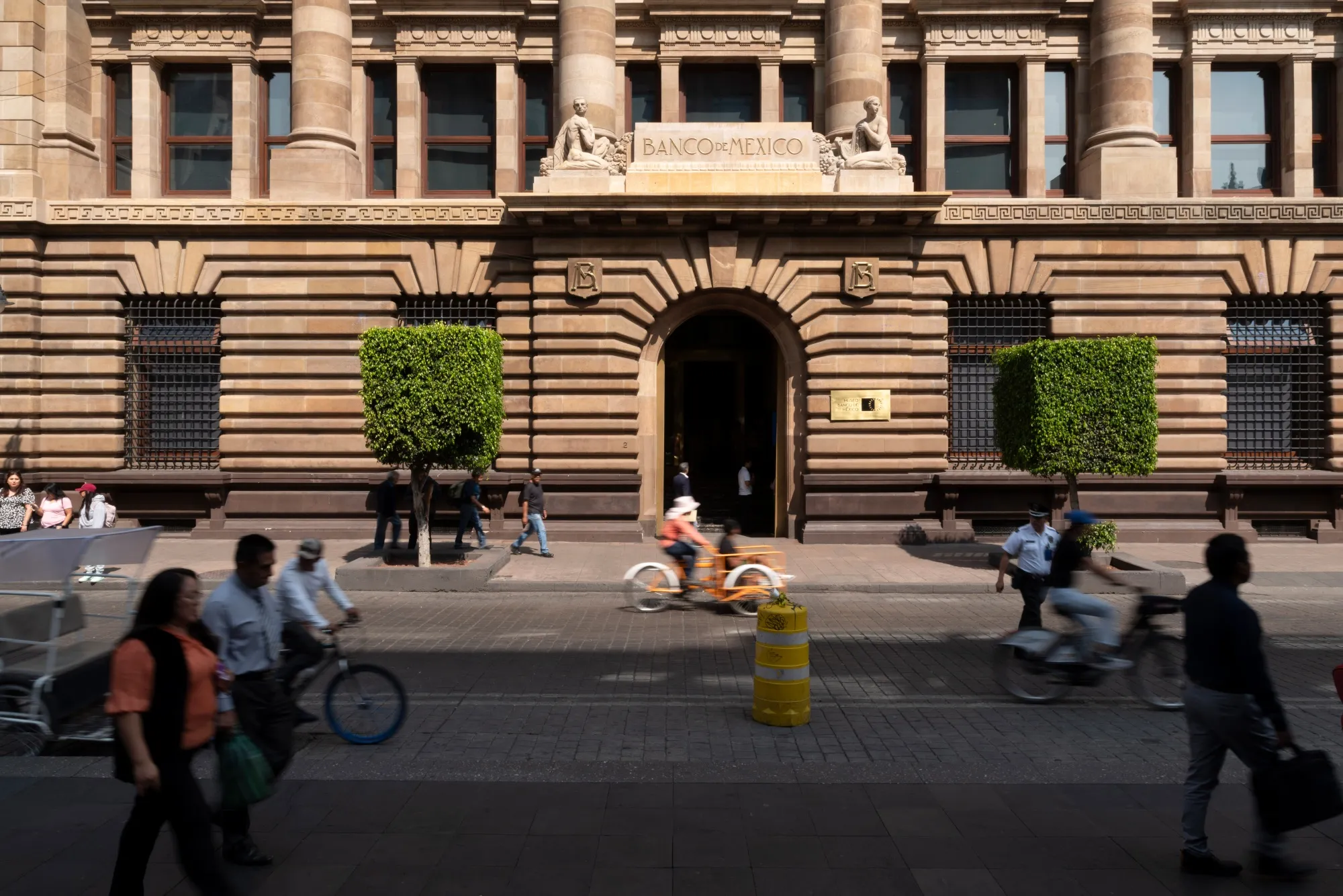 The Bank of Mexico (Banxico) headquarters in Mexico City.