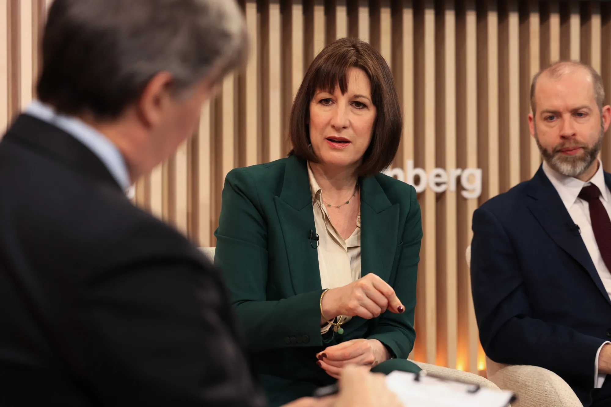Rachel Reeves in Davos on Jan. 22.