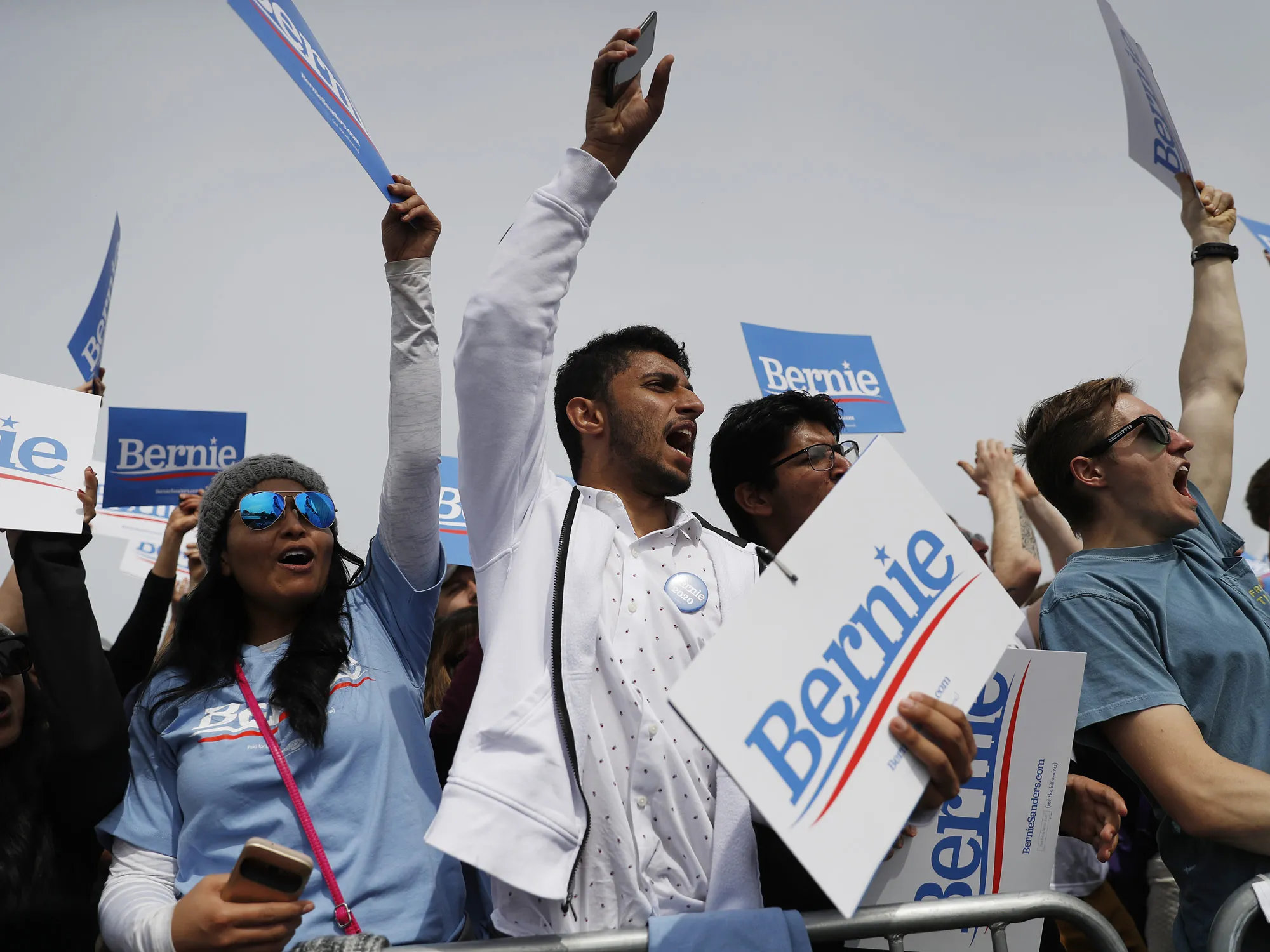 Democratic Presidential Candidate Bernie Sanders Holds Rally In San Francisco