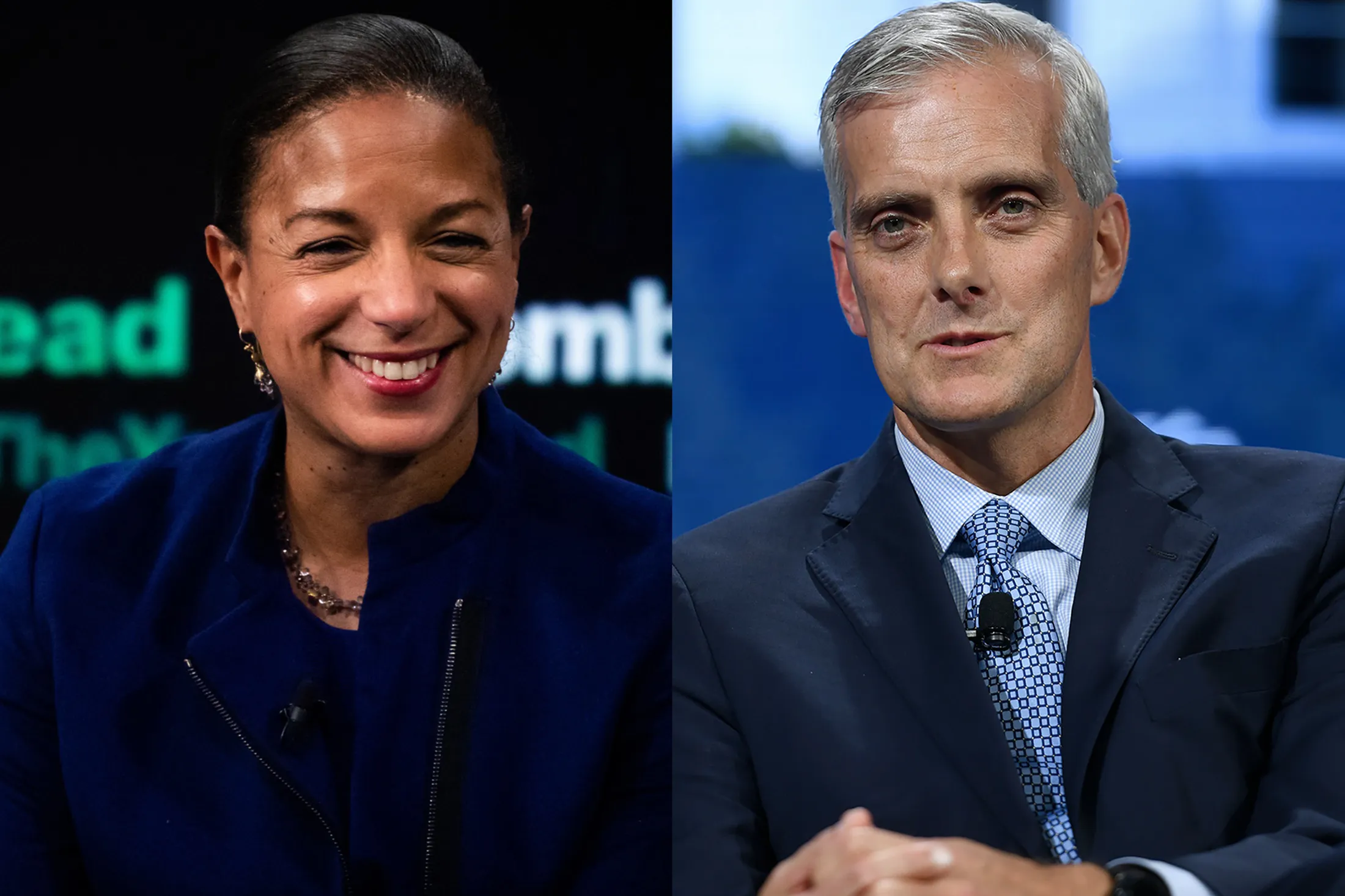 Susan Rice and Denis McDonough