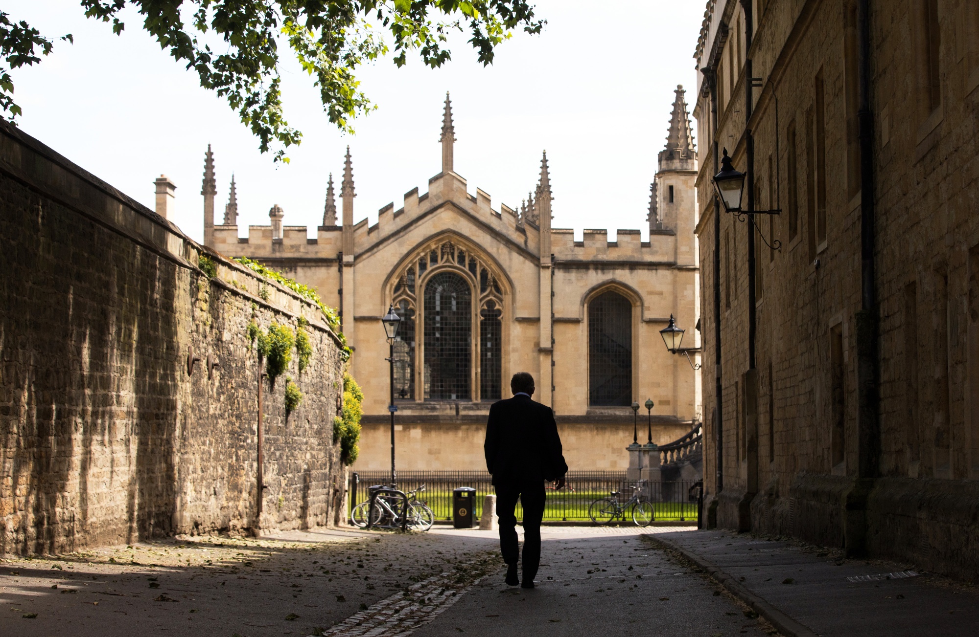 All Soul's College, part of Oxford University, which was placed top of the Times Higher Education World University Rankings 2023.
