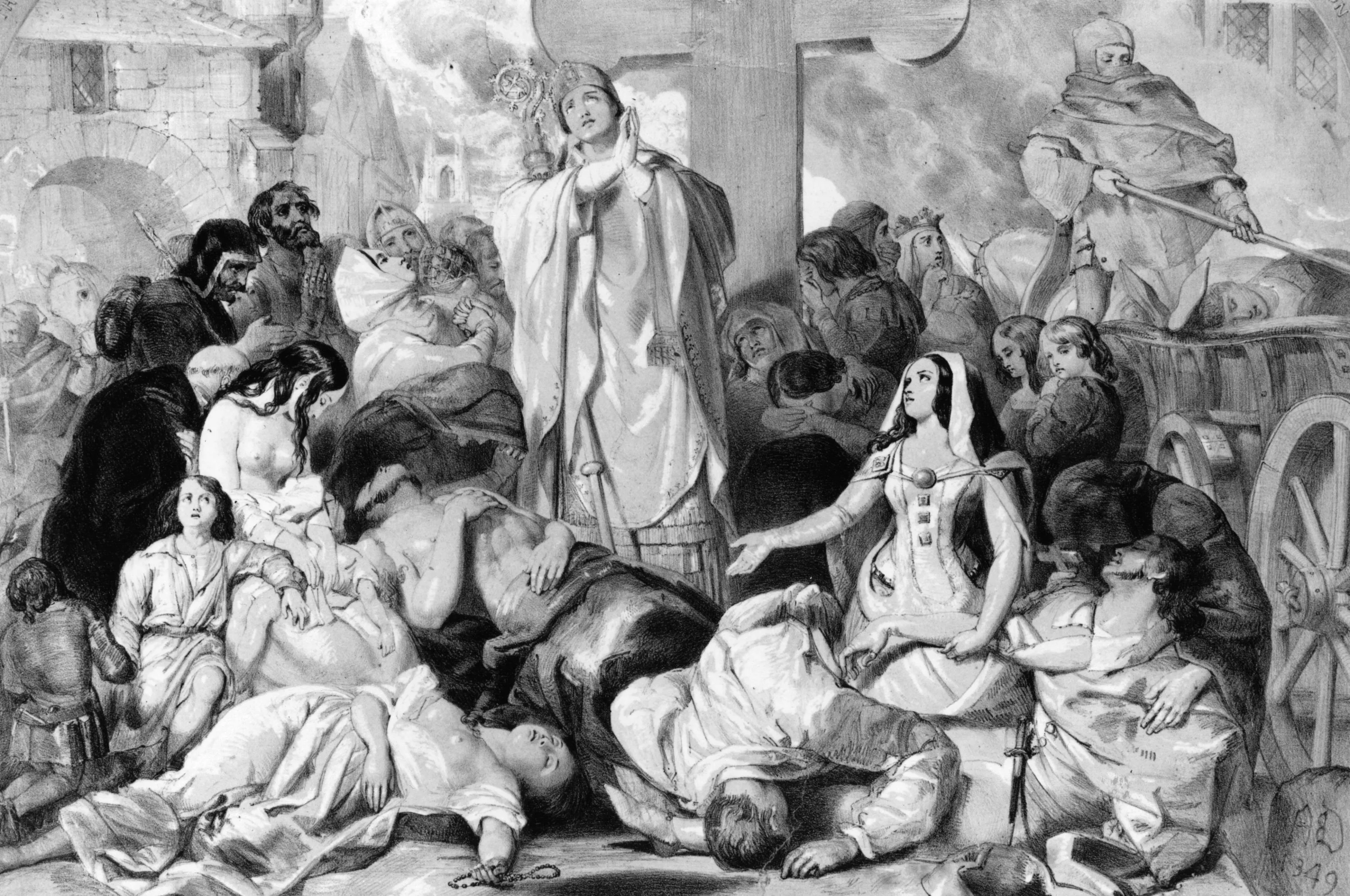 A labor market indicator, circa 1350.