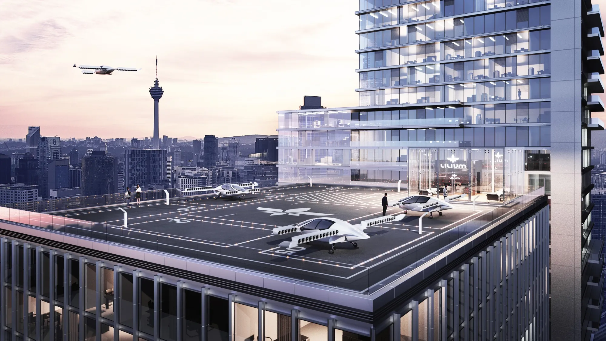 Lilium GmbH And SBB Announce Flying Taxis