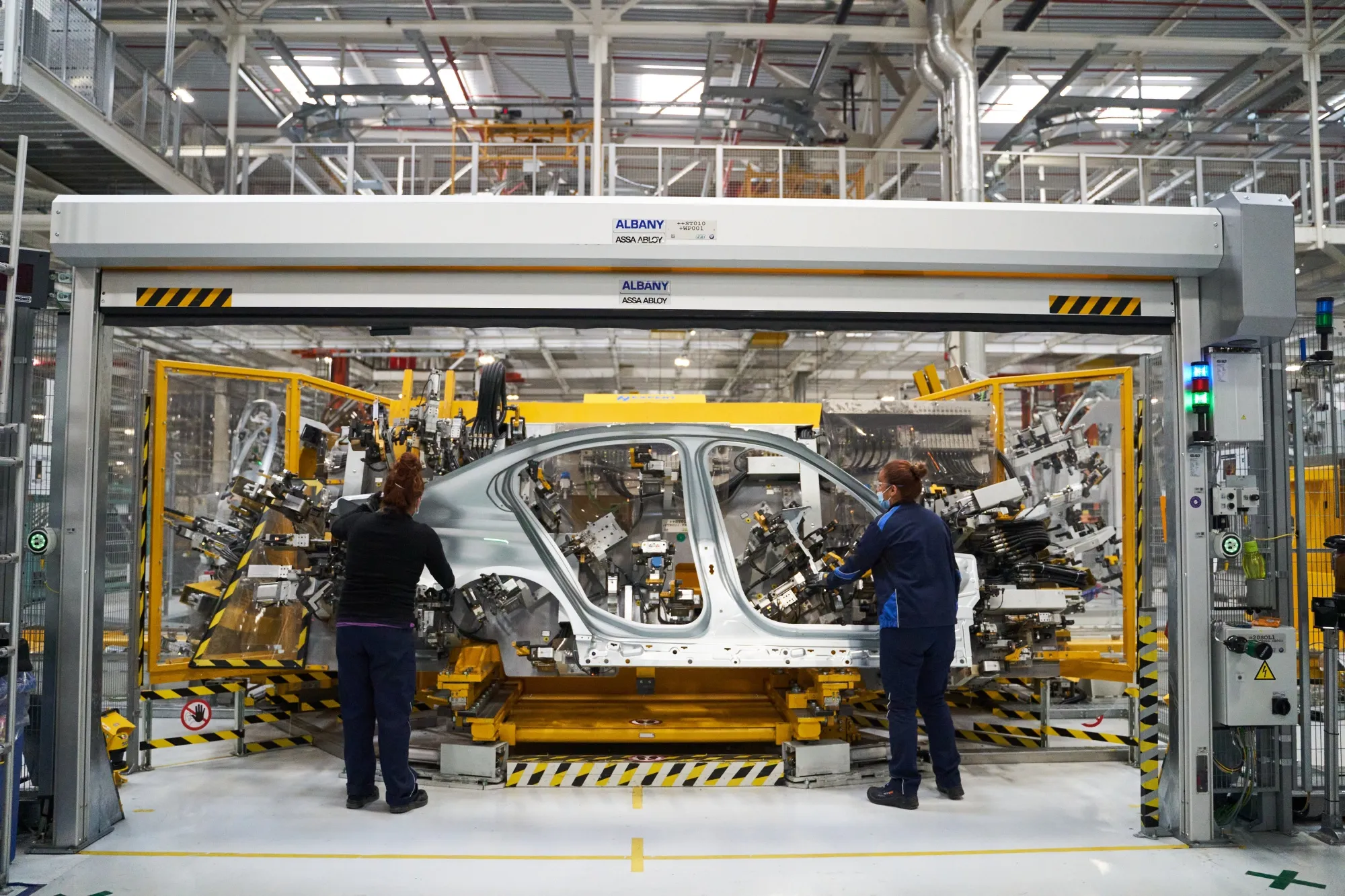 BMW's manufacturing facility in San Luis Potosi, Mexico.