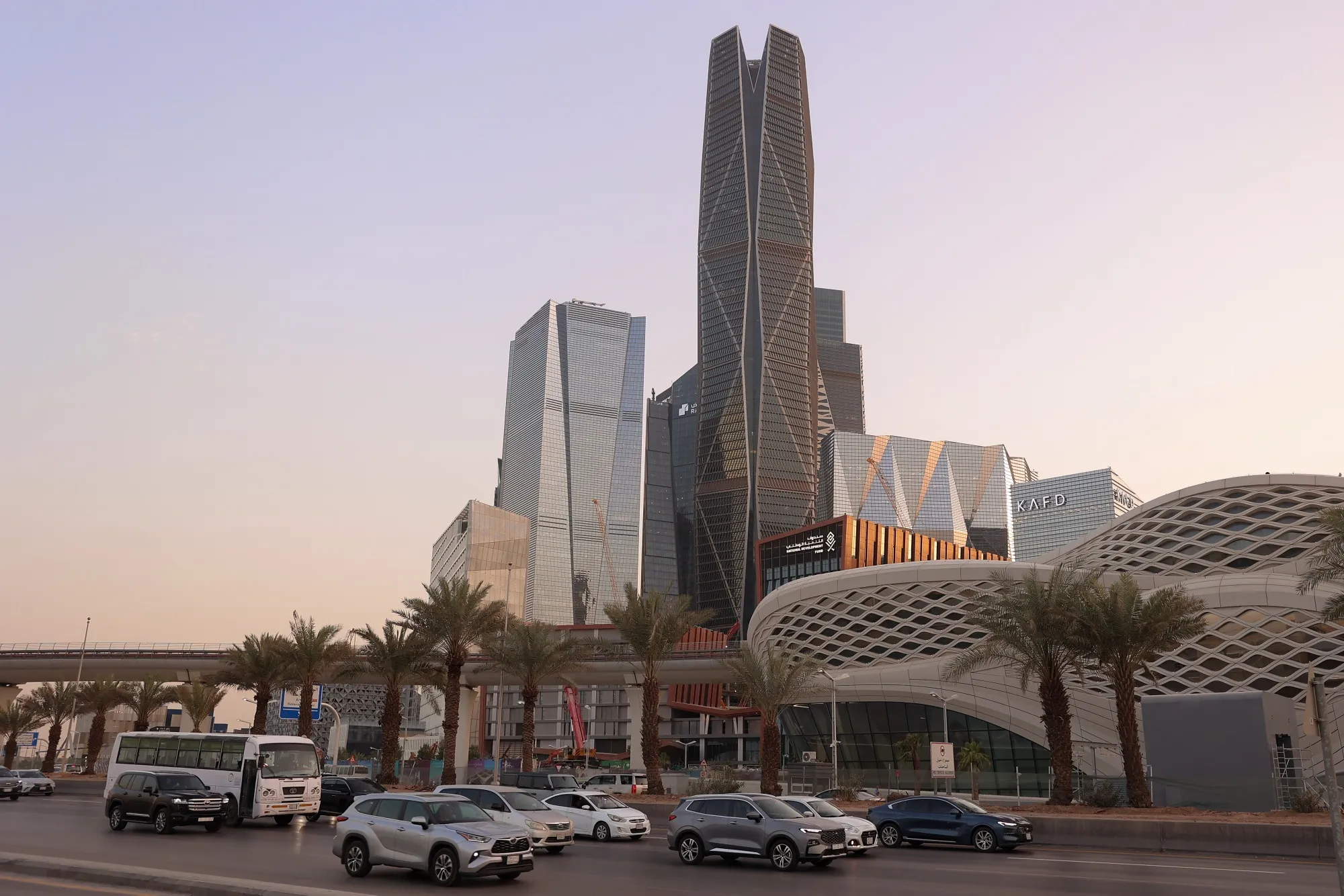 The King Abdullah Financial Center in Riyadh, Saudi Arabia.