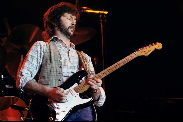 The Guitar Center Puts Eric Clapton's Legendary Stratocaster on Display - Bloomberg