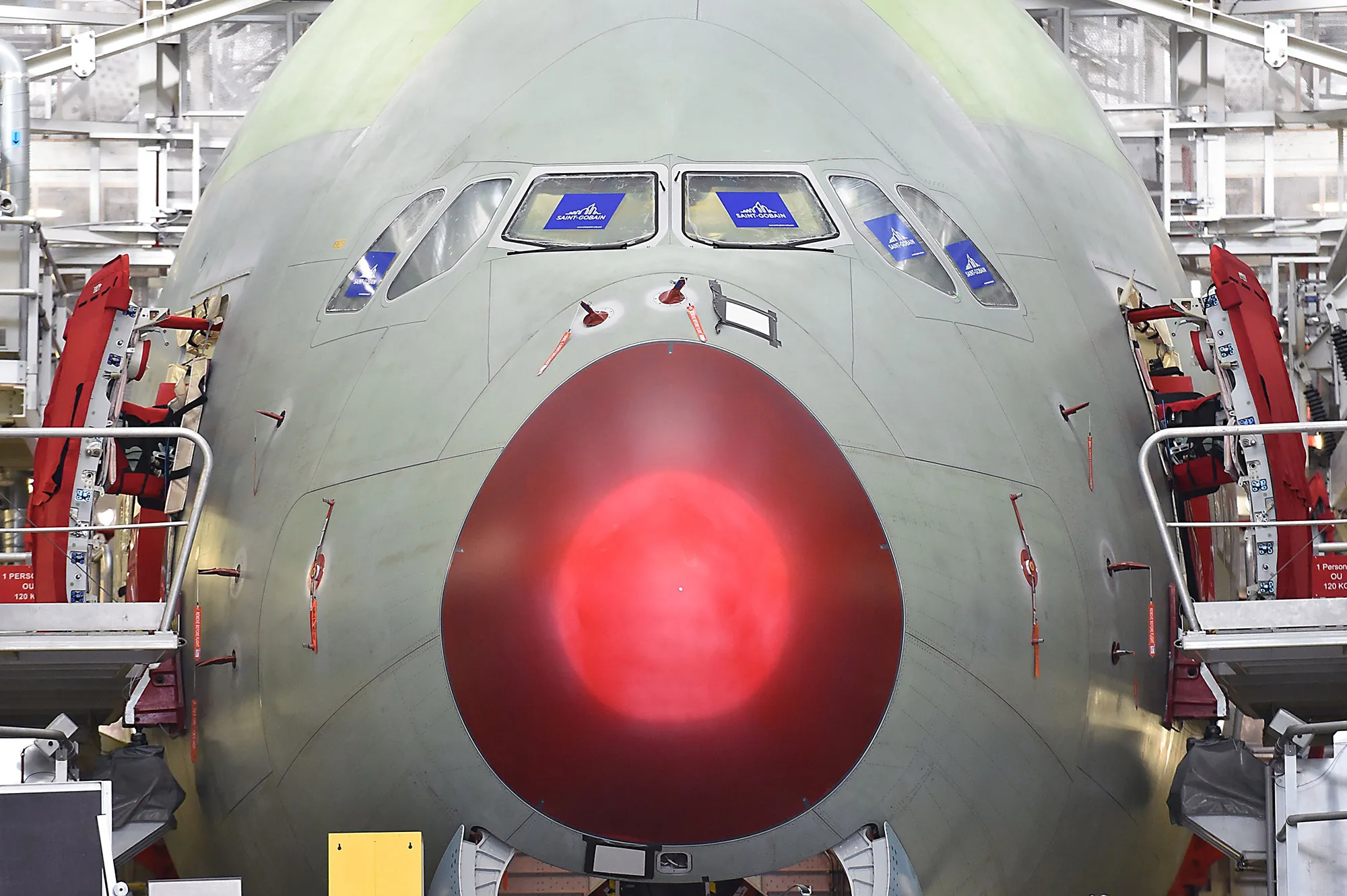AN Airbus A380&nbsp;in Blagnac, France.&nbsp;