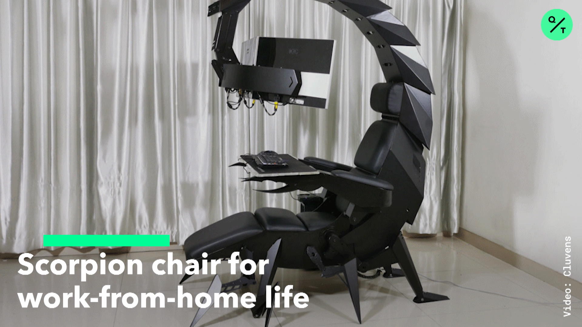 Watch Scorpion Chair for Work-From-Home Life - Bloomberg