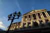 The Bank of England facade stands in the City of London, U.K., on Thursday, Jan. 5, 2017. Bank of England Chief Economist Andy Haldane has put his hand up to say his profession has a lot of work to do if it is to recover from its failed predictions over the global financial crisis and Brexit.