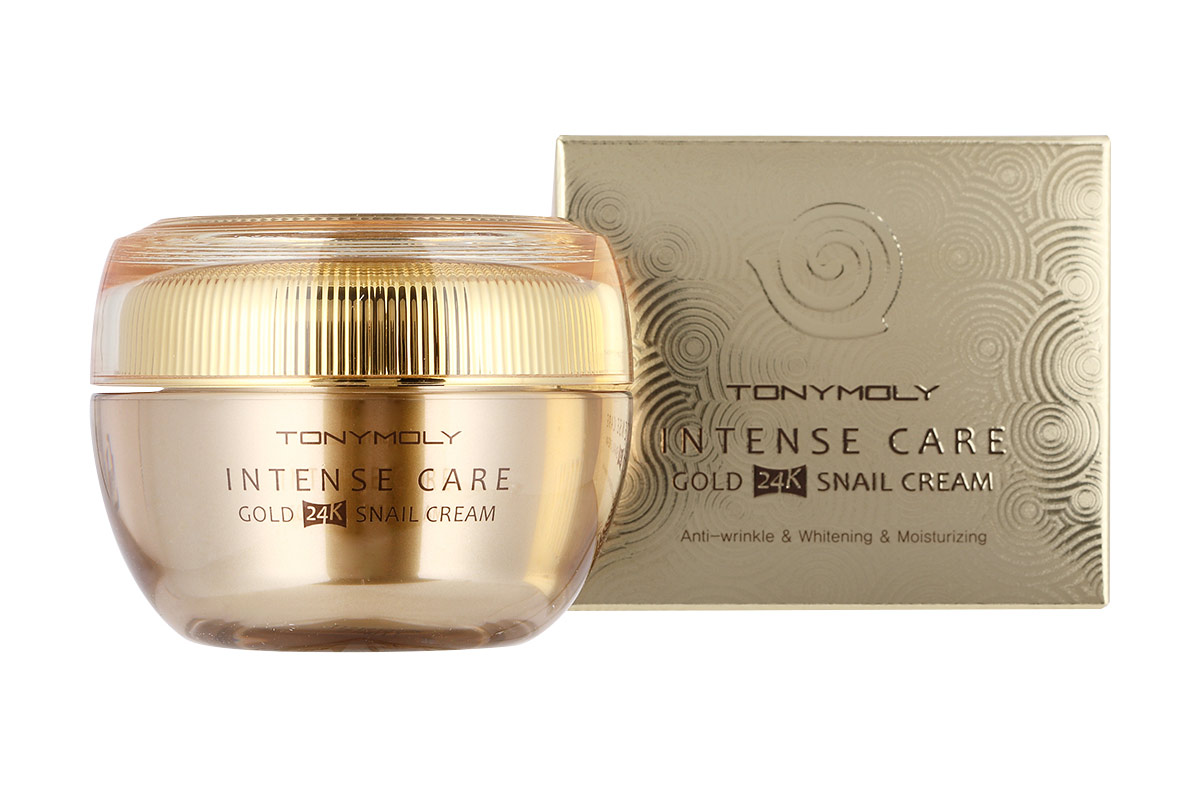 Intense care gold 24k. Intense Care Gold 24k Snail Cream. TONYMOLY intense Care Gold Snail Cream. Тони моли крем для лица с улиткой и золотом. Крем тайский Gold 24 k.