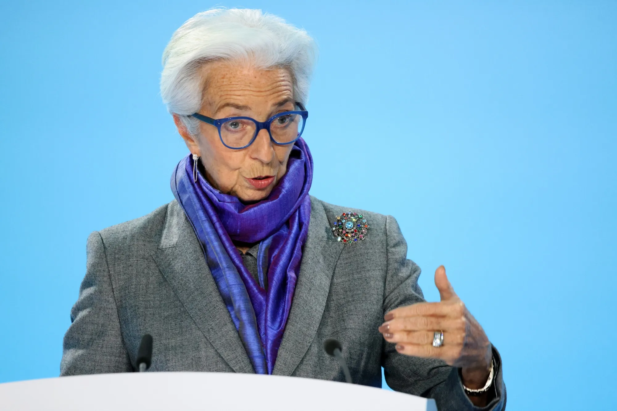 Christine Lagarde, president of the European Central Bank.