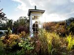 The 'wind phone' sits in a garden in the Japanese town of Otsuchi.