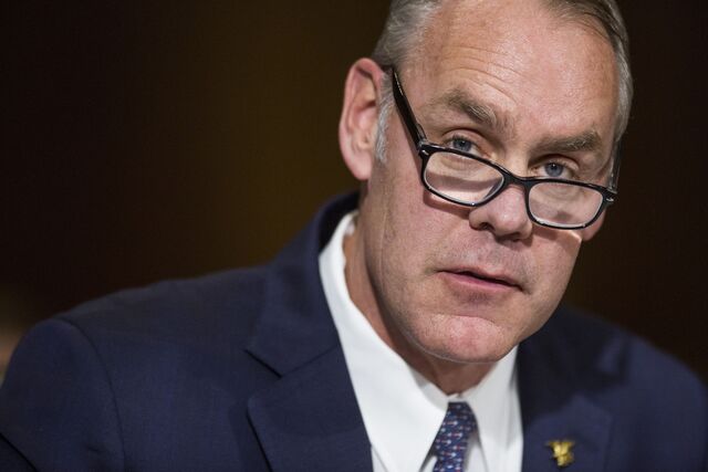 Interior Secretary Ryan Zinke To Step Down - Bloomberg