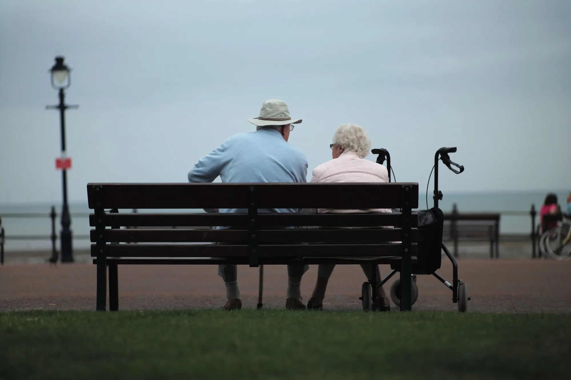 Senior citizens&nbsp;in Llandudno, Wales.