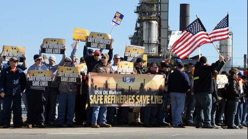 Steelworkers Union Rally