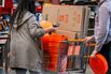 Shoppers in Roseville, California
