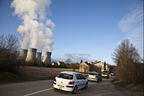 Views Of Electricite de France SA's Nuclear Power Plant In Bugey