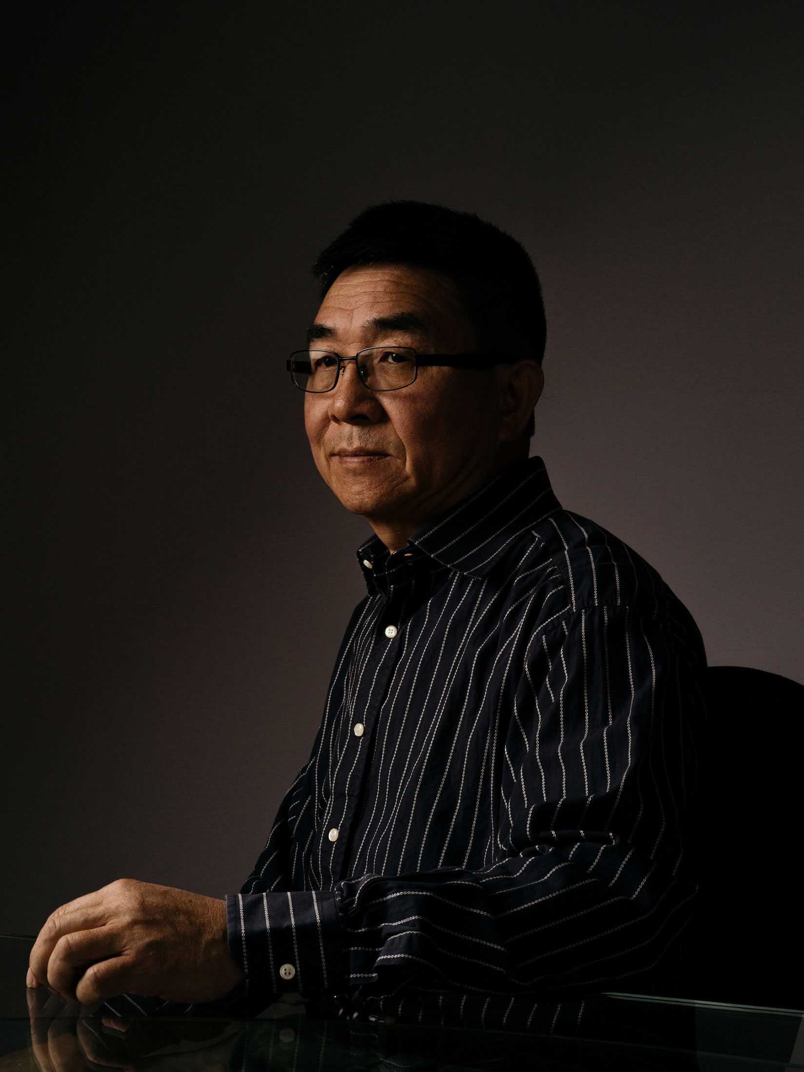 Wei Su, photographed at home in Maryland.