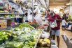 Shoppers at Hawker Center Ahead of Singapore CPI Figures 