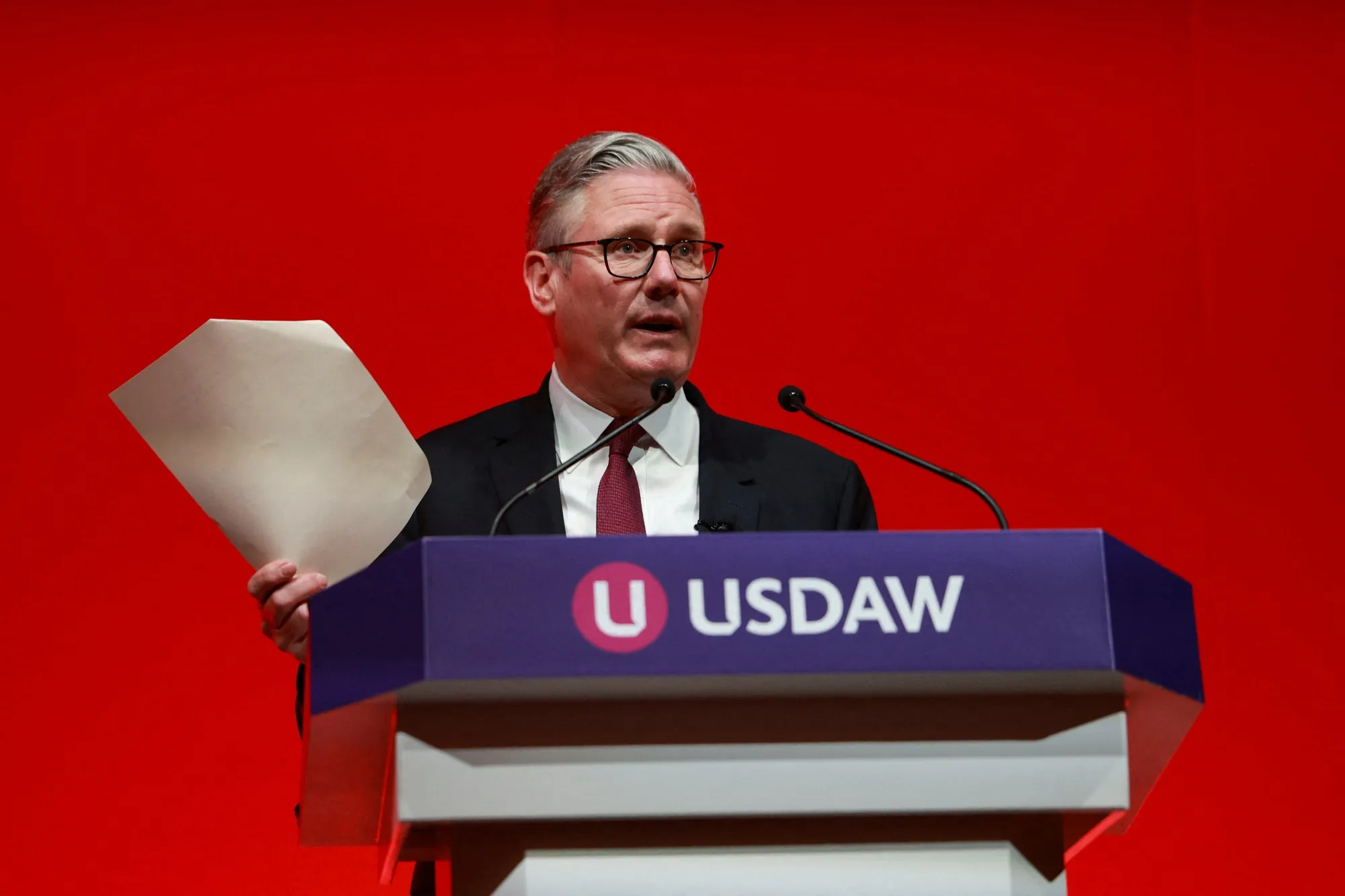 Keir Starmer&nbsp;on April 27.&nbsp;