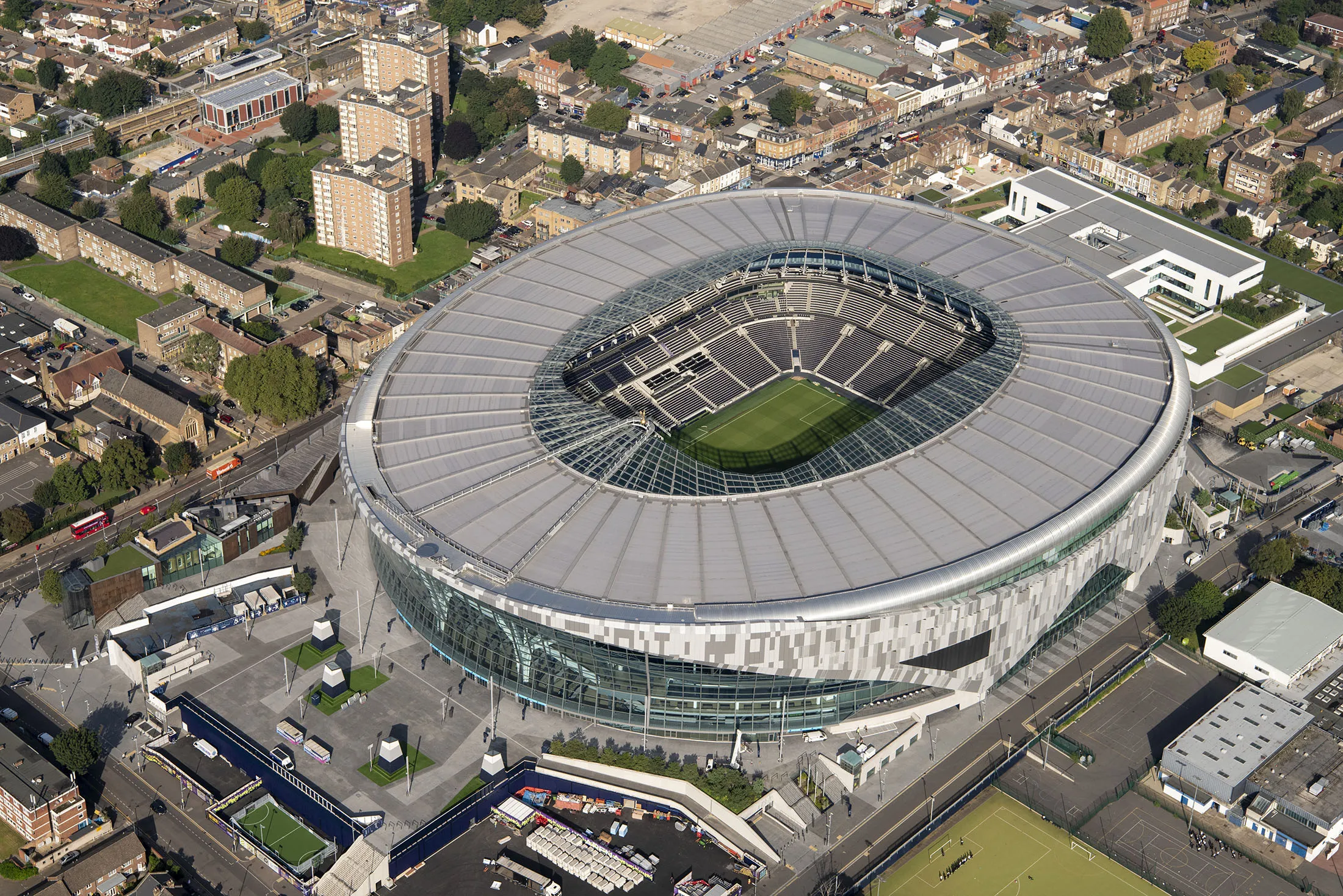 The Tottenham Hotspur Football Club stadium&nbsp;in North London.
