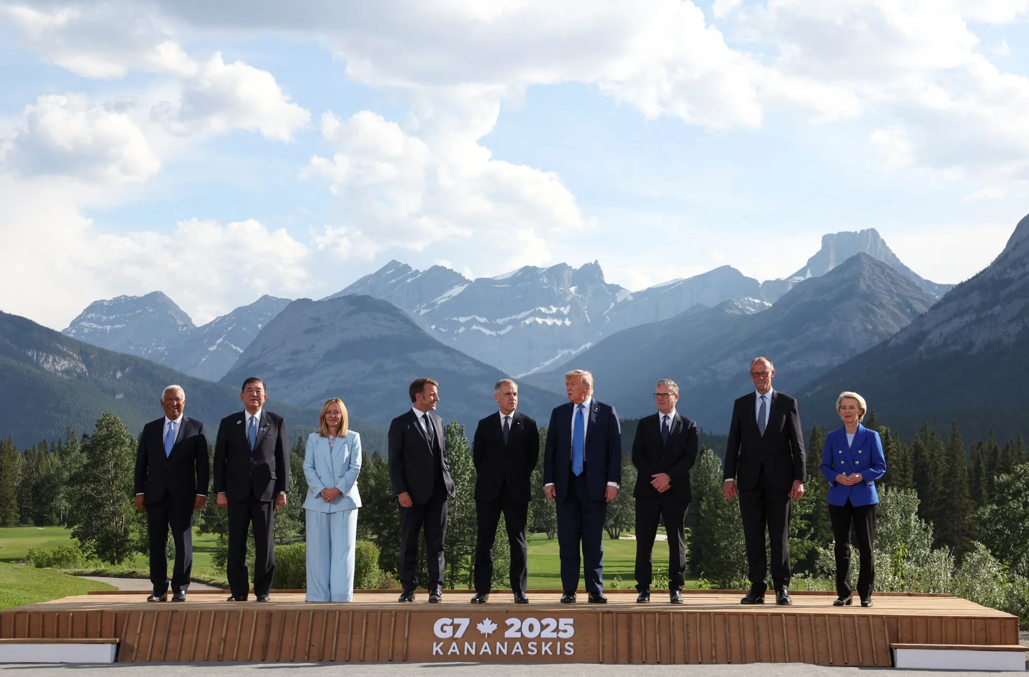 トランプ氏、G7切り上げ急きょ帰国－イラン核問題の「終結」求める