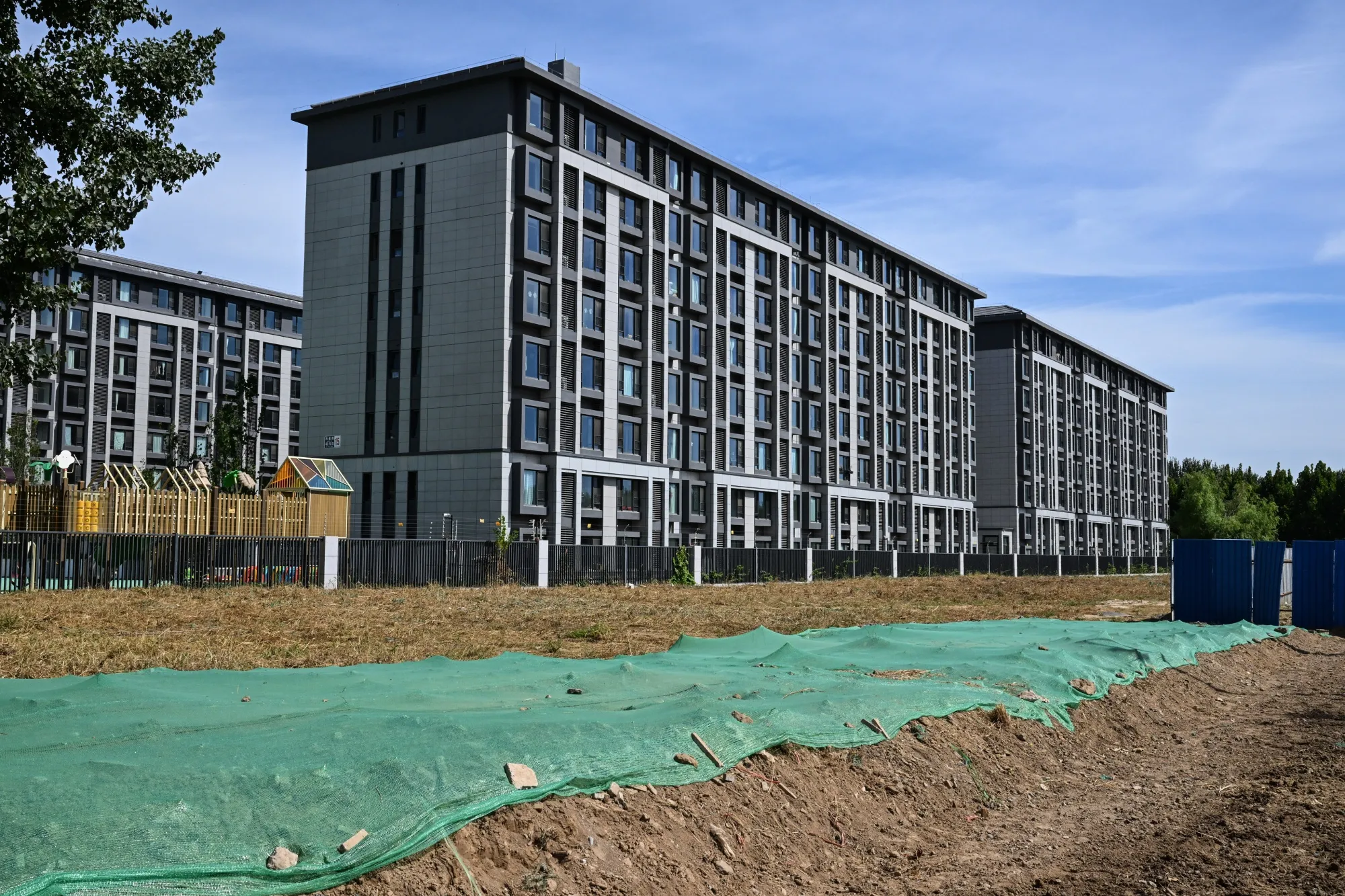 Residential buildings developed by Sunac China Holdings Ltd. in Beijing, China.