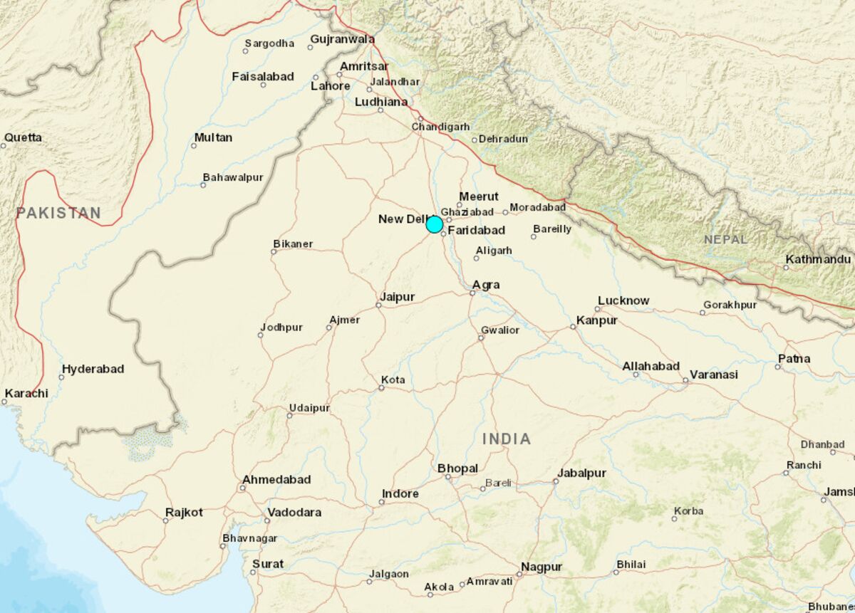 4.0 Magnitude Earthquake Shakes Delhi-NCR, No Damage Reported