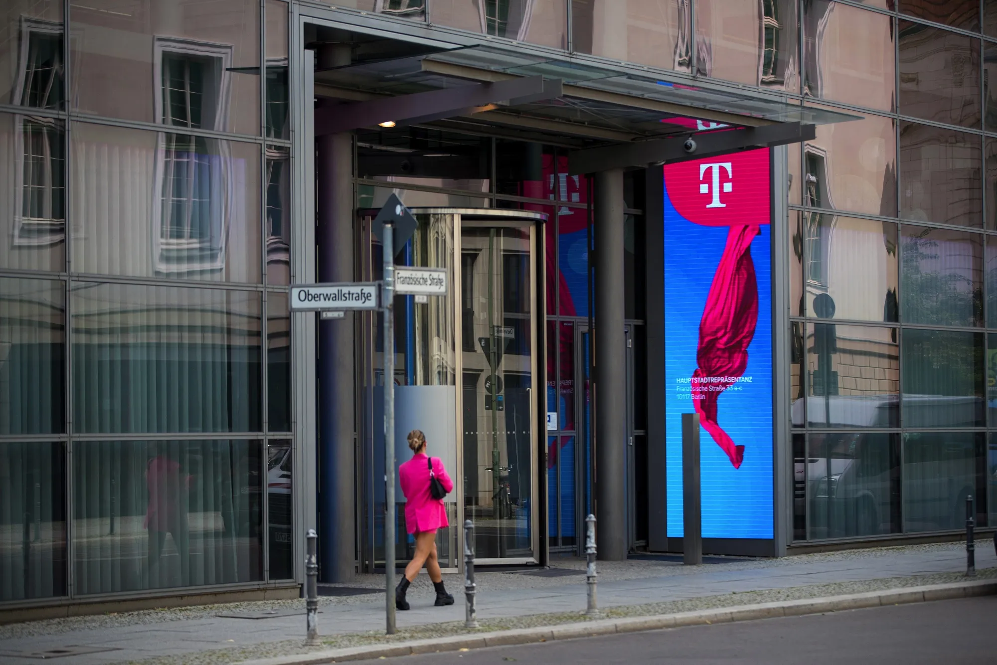 The Deutsche Telekom AG offices in Berlin.