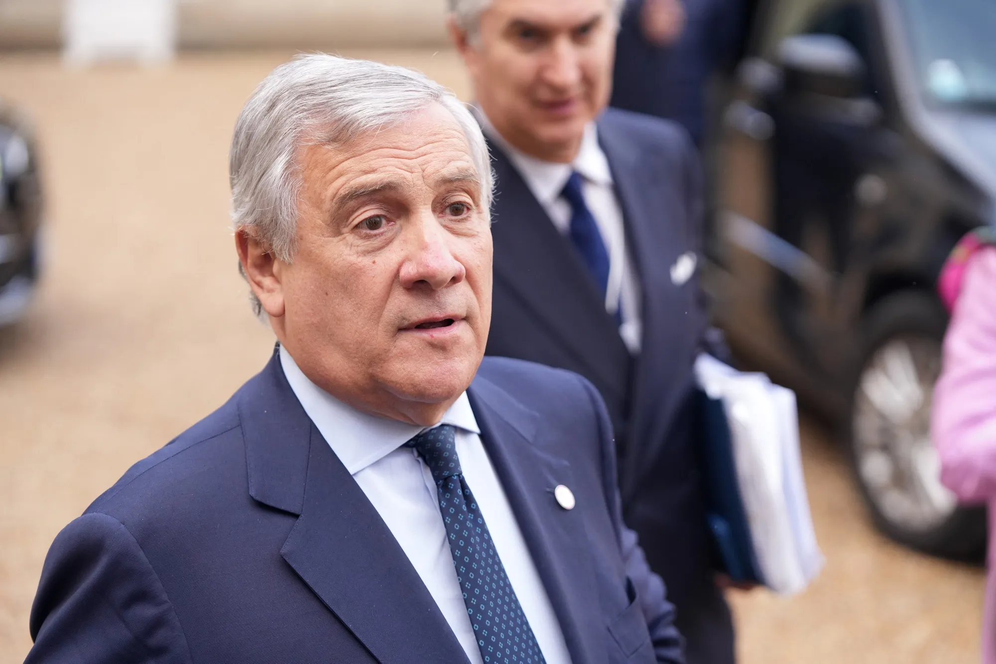 Italian Deputy Premier Antonio Tajani