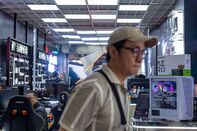 A technology store in Taipei.