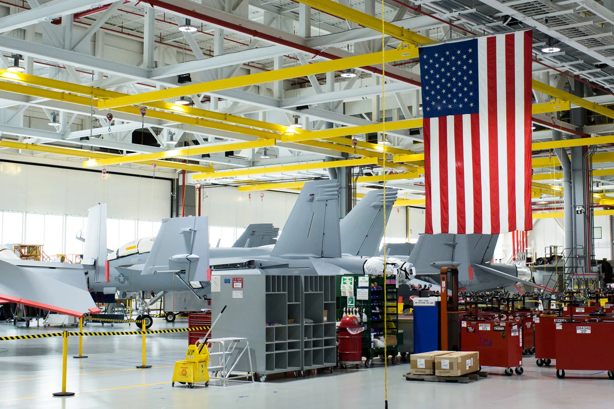 A Boeing Co. Defense, Space & Security Testing & Production Facility Amid $3.9 Billion New Air Force One Contract