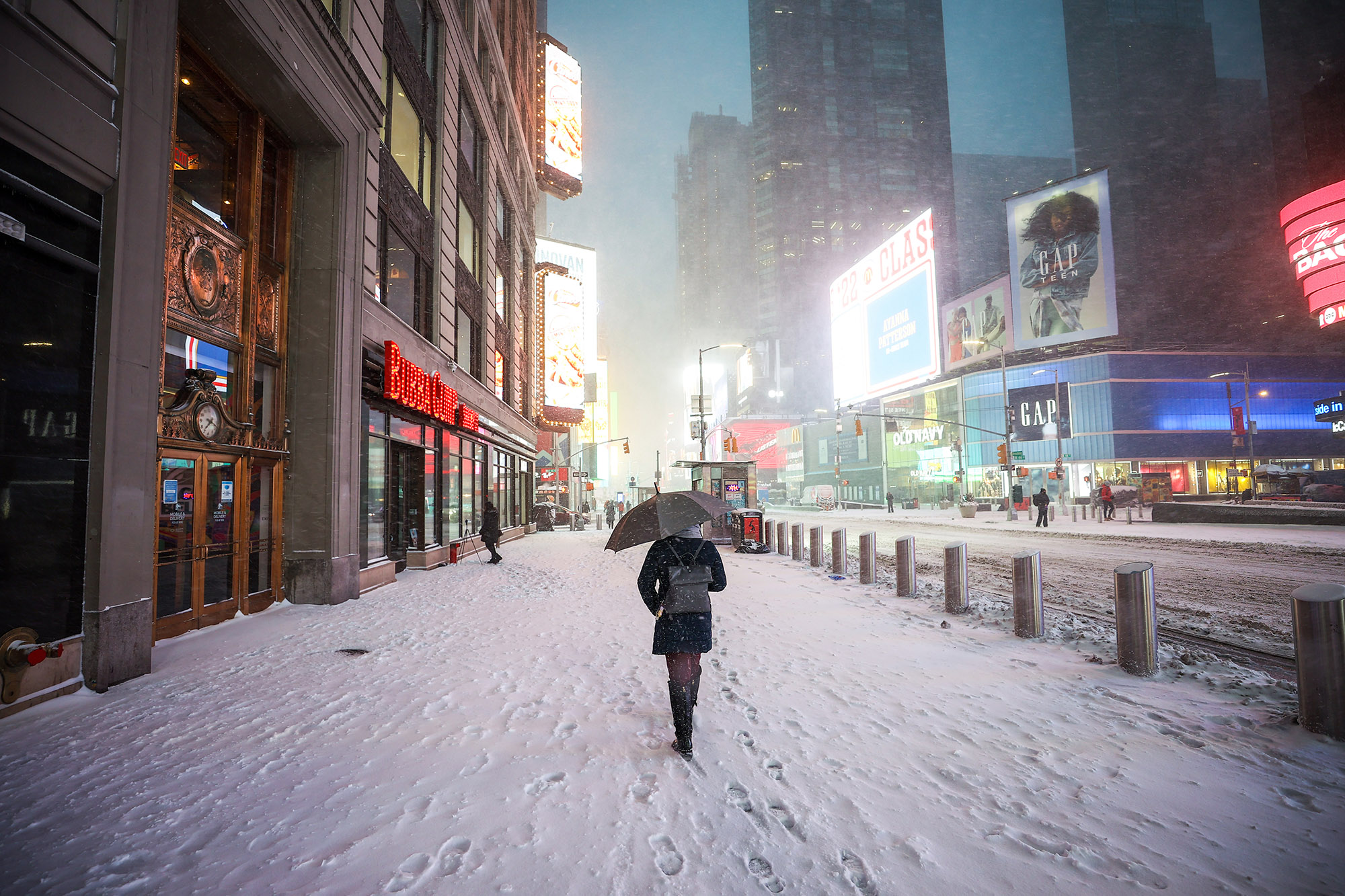 new york city snowfall forecast