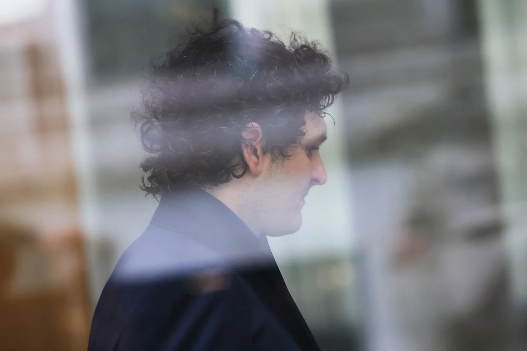 Sam Bankman-Fried arrives at Manhattan Federal Court in June.
