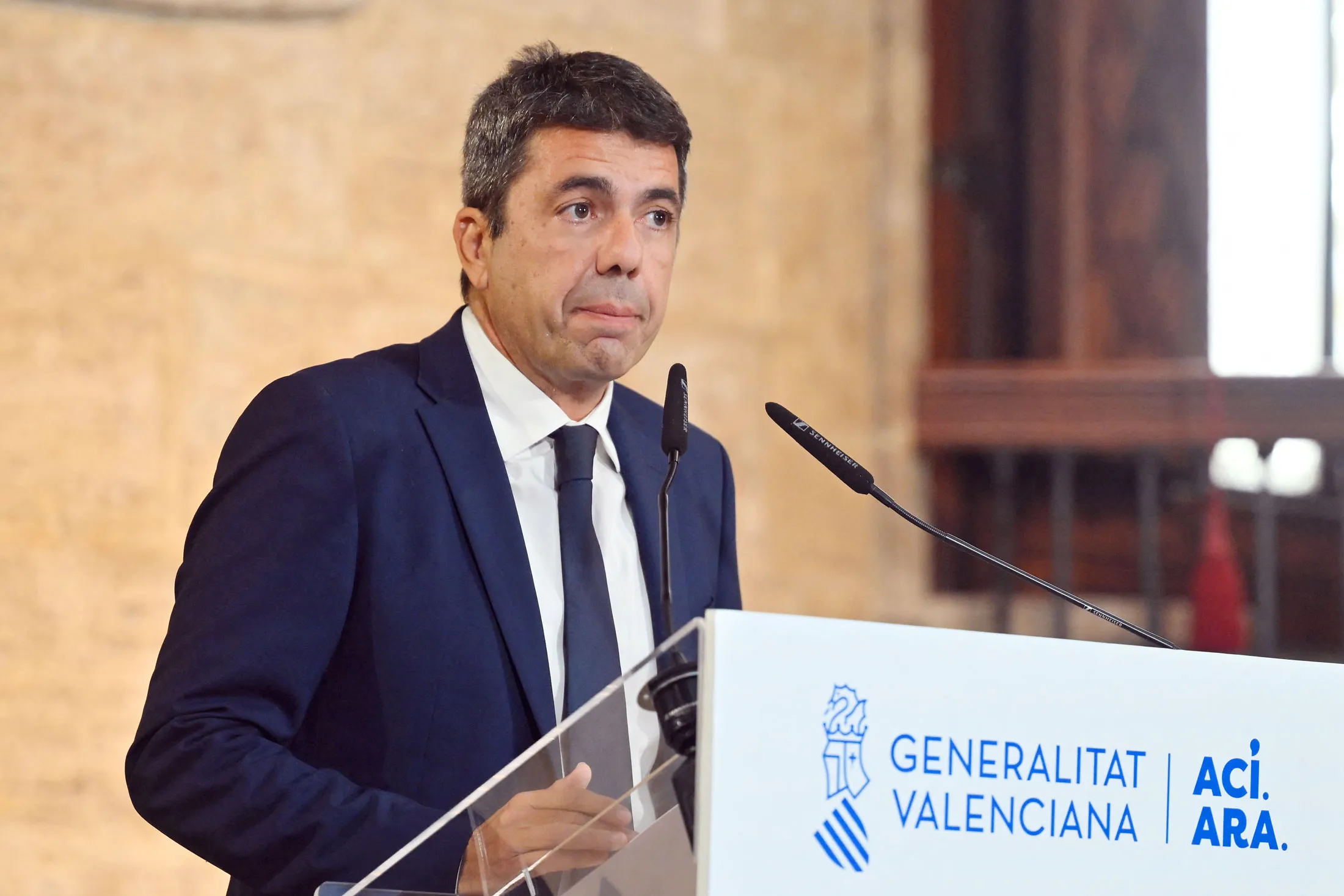 Carlos Mazón on Nov. 3.