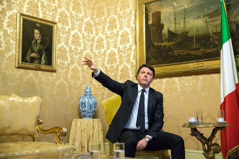 Italian Prime Minister Pier Matteo Renzi Interview