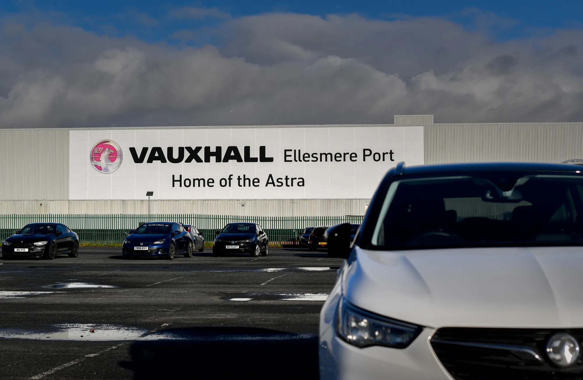 The Vauxhall plant in Ellesmere Port, U.K.