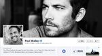 From his Facebook page, you wouldn't know Paul Walker died last fall. Source: Facebook
