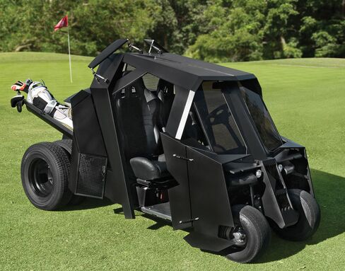 Now you can golf like Bruce Wayne.