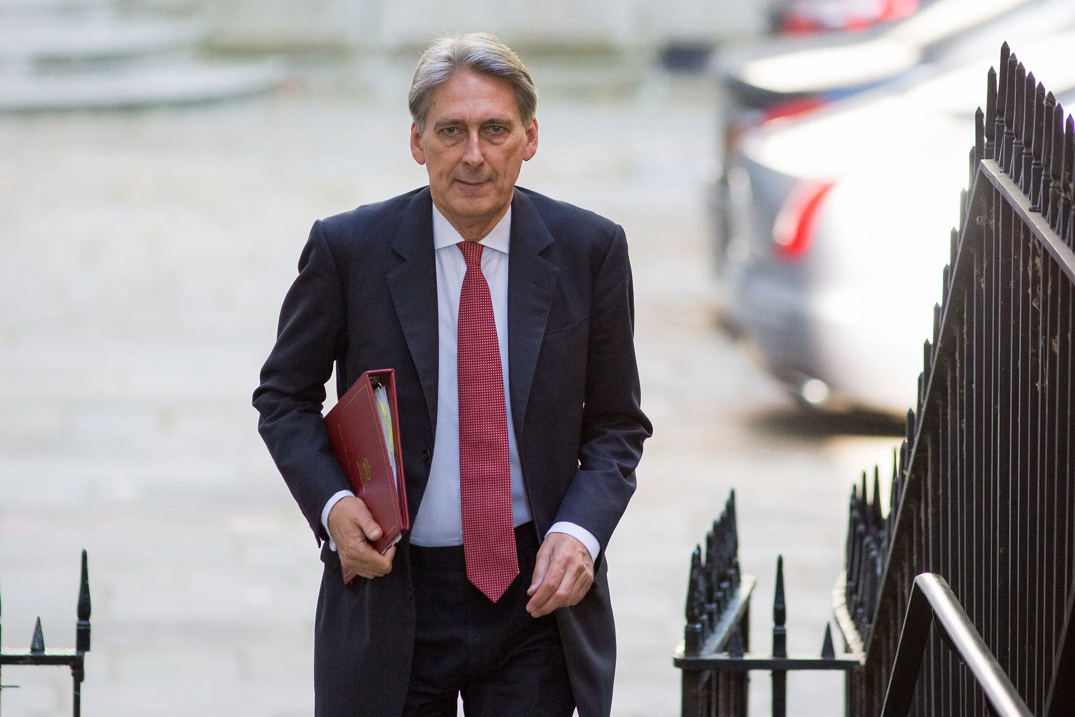 Philip Hammond, U.K. chancellor of the exchequer.
